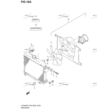 RADIATOR (MODEL K1/K2)