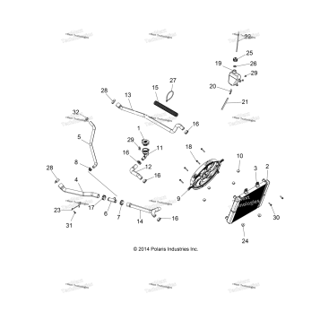 ENGINE, COOLING SYSTEM