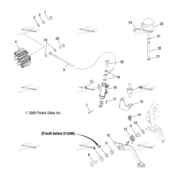 BRAKE, REAR