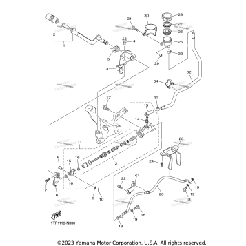 REAR MASTER CYLINDER