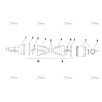 REAR DRIVE SHAFT