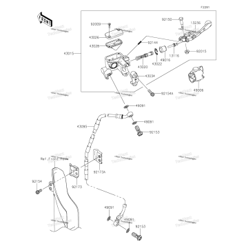 FRONT MASTER CYLINDER