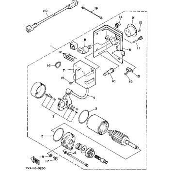 STARTING MOTOR
