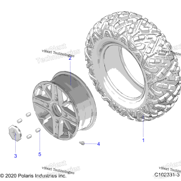 WHEELS, FRONT