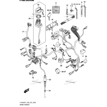 WIRING HARNESS (LT-A400FL7 P28)