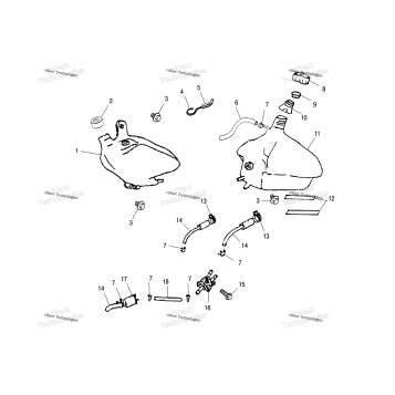 OIL TANK/FUEL TANK A02EA09CA/CB/CC