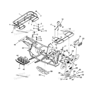 BUMPER/RACK MOUNTING SPORTSMAN 4X4