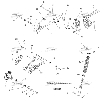 SUSPENSION, REAR
