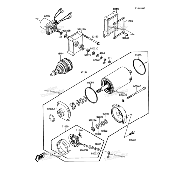 STARTER MOTOR