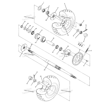 REAL WHEEL DRIVE ASSEMBLY