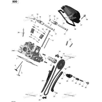 CYLINDER HEAD, REAR