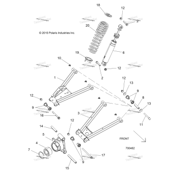 SUSPENSION, REAR