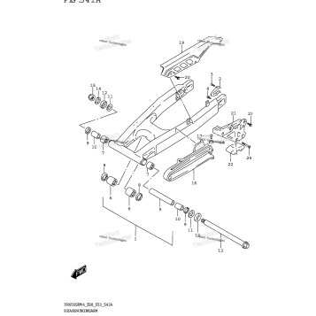 REAR SWINGINGARM