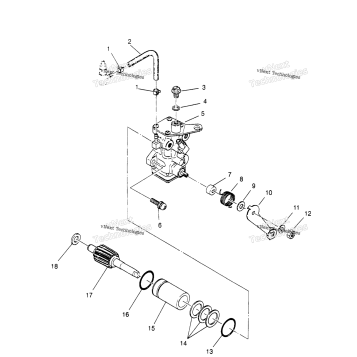 OIL PUMP ASSEMBLY TRAIL BLAZER