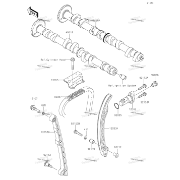 CAMSHAFT(S)/TENSIONER