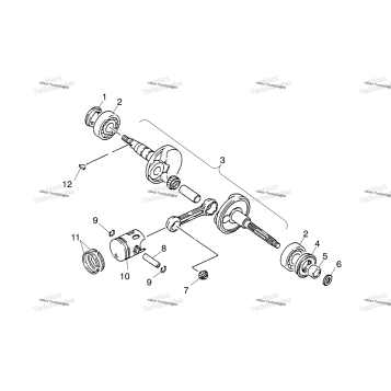CRANKSHAFT A03FA09CA/CC/CD