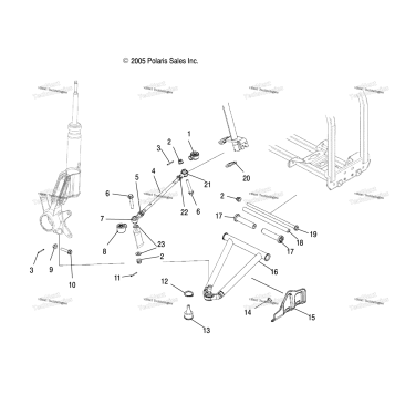 AARM, FRONT & TIE ROD /LD27FB