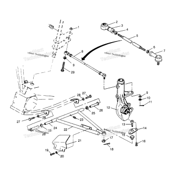 AARM/STRUT MOUNTING 4X4 300