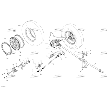 DRIVE SYSTEM, FRONT