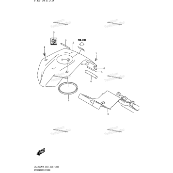FUEL TANK COVER (DL1050RJ)