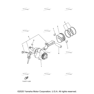 CRANKSHAFT PISTON