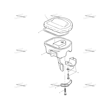 CONTROLS THROTTLE ASM