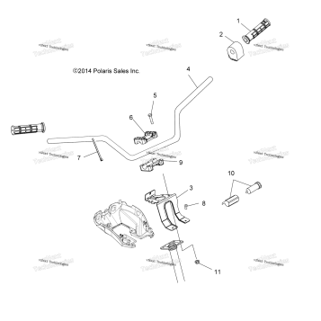 STEERING, HANDLEBAR & CONTROLS