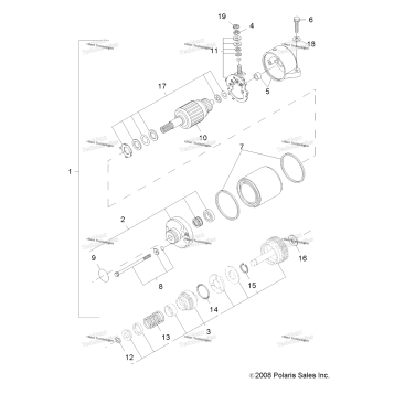 ENGINE, STARTING SYSTEM
