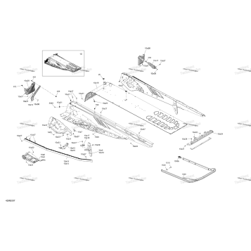 FRAME - SYSTEM - REAR SECTION