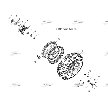 WHEEL, FRONT