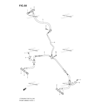 FRONT BRAKE HOSE