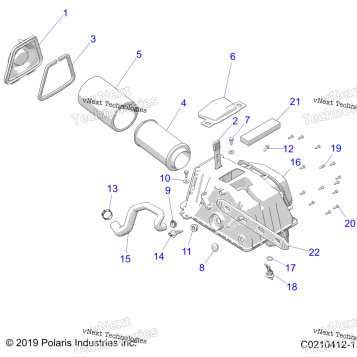 ENGINE, AIR INTAKE