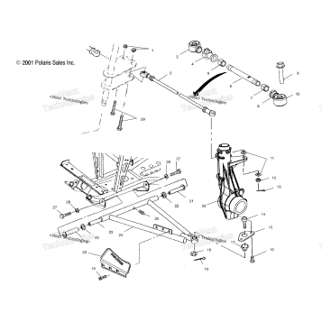 AARM/STRUT MOUNTING A02CD50AA/AB/FB