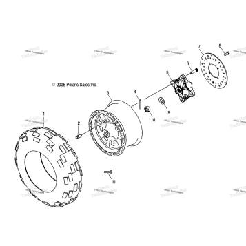 WHEEL, FRONT
