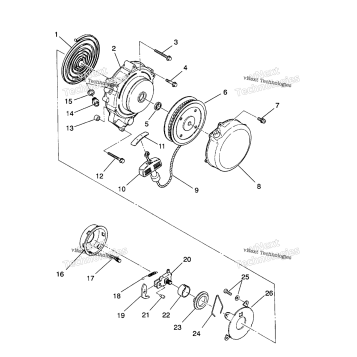 RECOIL STARTER SPORTSMAN 4X4