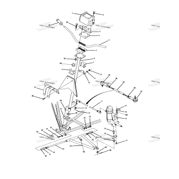 STEERING ASSEMBLY TRAIL BOSS