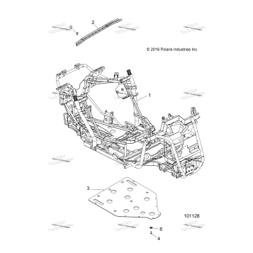 CHASSIS, MAIN FRAME AND SKID PLATE