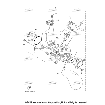 THROTTLE BODY ASSY 1