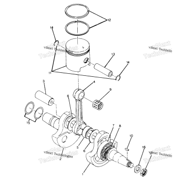 CRANKSHAFT & PISTON ASSEMBLY