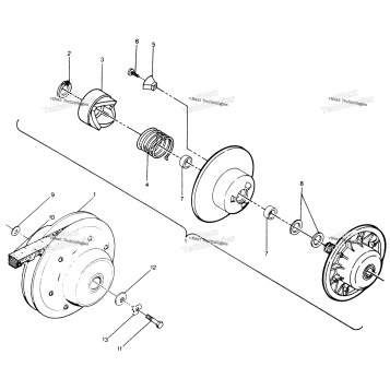 DRIVEN CLUTCH ASSEMBLY