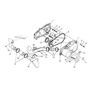 CLUTCH COVER ASSEMBLY 2X4 300