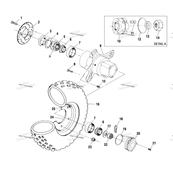 FRONT WHEEL A01BG50AA