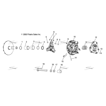 DRIVE CLUTCH & MOUNTING