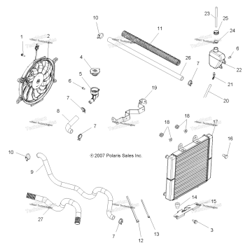ENGINE, COOLING SYSTEM