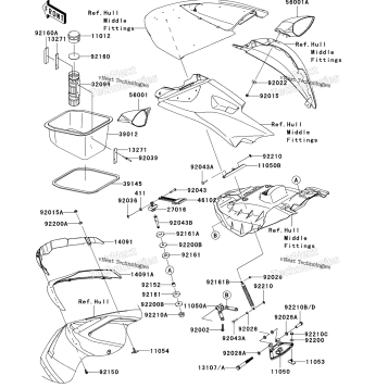 HULL FRONT FITTINGS