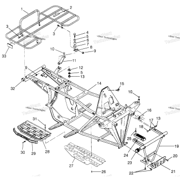 BUMPER & RACK MOUNTING TRAIL BOSS