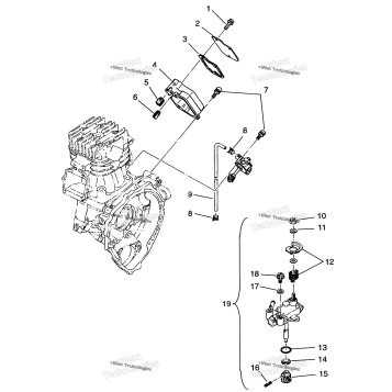 OIL PUMP SPORTSMAN 4X4