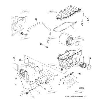 ENGINE, AIR INTAKE SYSTEM