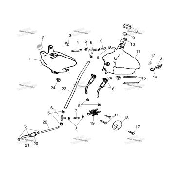 OIL TANK/FUEL TANK A03FA09CA/CC/CD