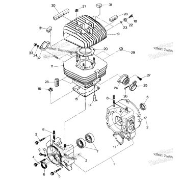CRANKCASE & CYLINDER ASSEMBLY